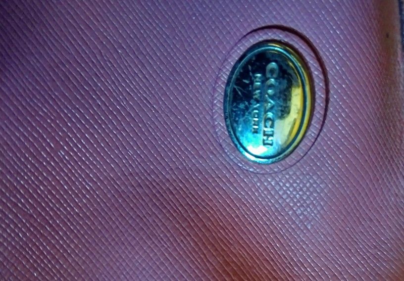 Mauve Coach Purse