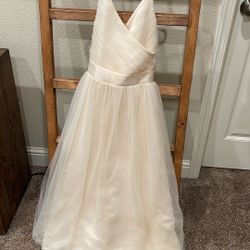Girls Ivory Tulle Dress