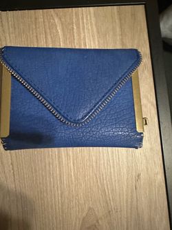 Blue women’s wallet