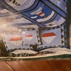 Queen size Hand Crafted Quilt.