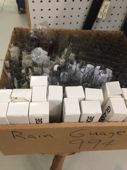 Rain vials