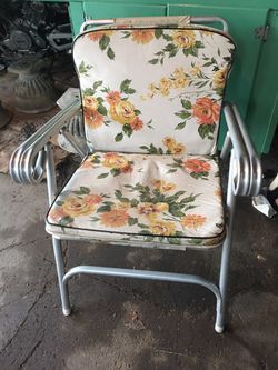 Vintage Aluminum Lawn Chair