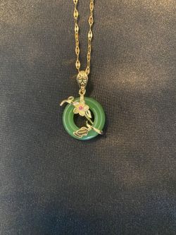 Jade Pendant Necklace 
