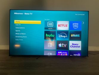 58” inch Hisense Roku Tv
