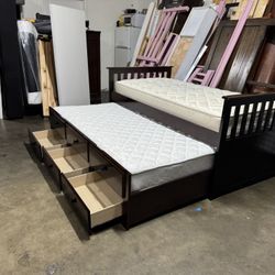 Twin Trundle Bed $349