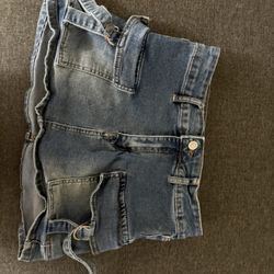 jean skirt