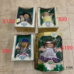 Original Cabbage Patch Dolls in Boxes