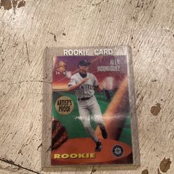 Alex Rodriguez Rookie Baseball Card