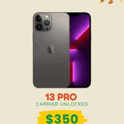 iPhone 13 Pro Carrier Unlocked 
