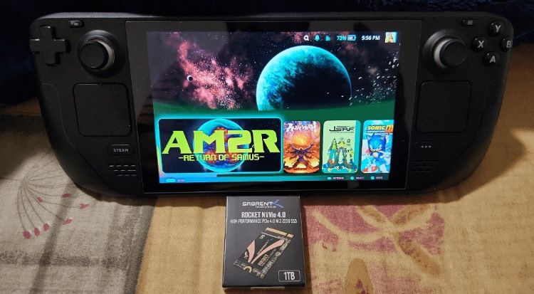 Steam Deck SSD Upgrade Installation Service (OLED AND LCD)