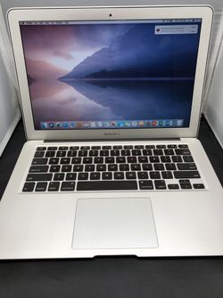 Apple MacBook Air 13” 4gb ram 256ssd i7 1.8ghz Mac OS 10.13 high Sierra +Microsoft office included . Mind condition *We finance with Www.snapfinanc