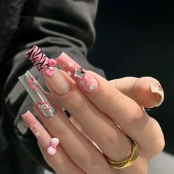 Cute & Stylish with Unique Press-On Nails!