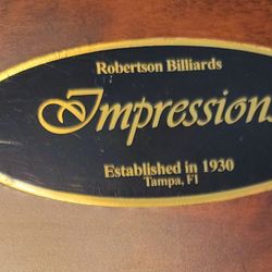 Impressions Pool Table