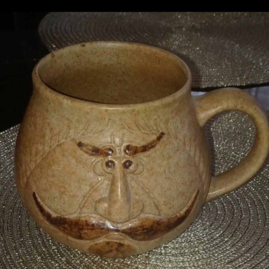 Vintage Mustache Man Face Mug for Sale in Tigard, OR - OfferUp