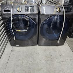 Samsung Set Washer And Electric Dryer 