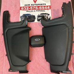 2021 2022 2023 Ford F-150 Passenger Dashboard panel with Driver Steering wheel safety truck parts