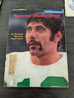 Sports Illustrated Dec 9, 1968, G, Joe Namath cover, O.J. SImpson USC feature