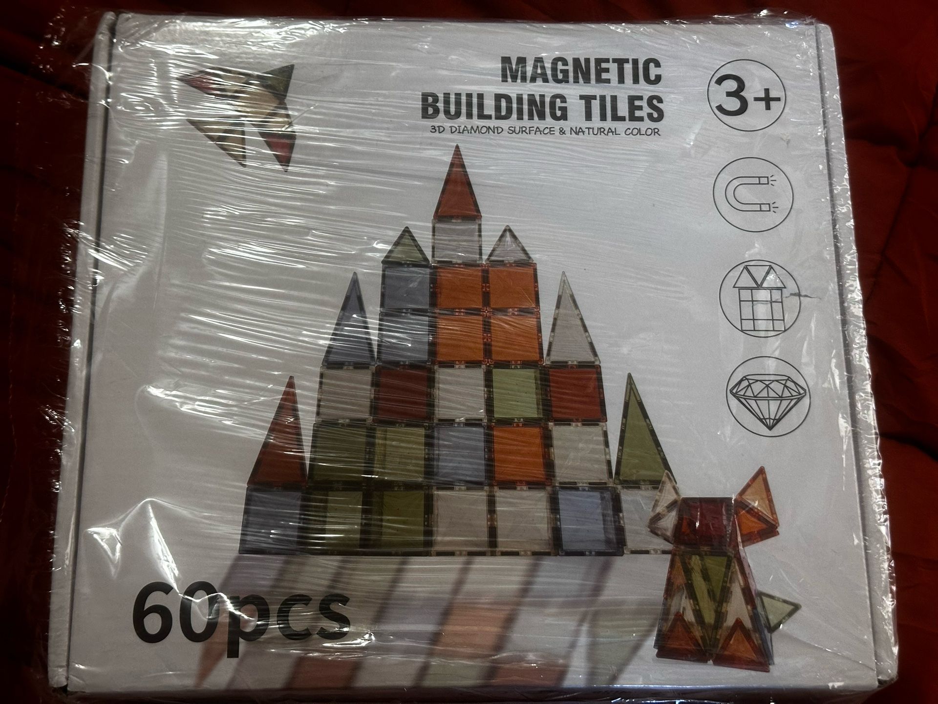 Magnetic Blocks 3D!!! (Natural color)