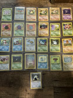 1st Generation Pokemon Cards