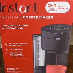 Instant Solo 2 In 1 Coffee Maker