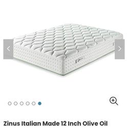 Queen Hybrid Mattress and Matal Frame Both  For $140