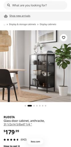 FREE IKEA Glass Shelves for Rudsta Cabinet
