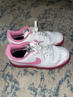 Nike Air Force 1 White Pink Sneakers