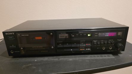 Sony TC-R303 stereo cassette deck for parts