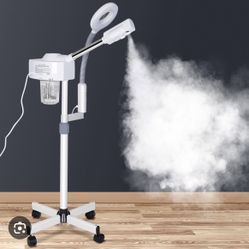 2-in-1 Facial Steamer with Magnifying Lamp