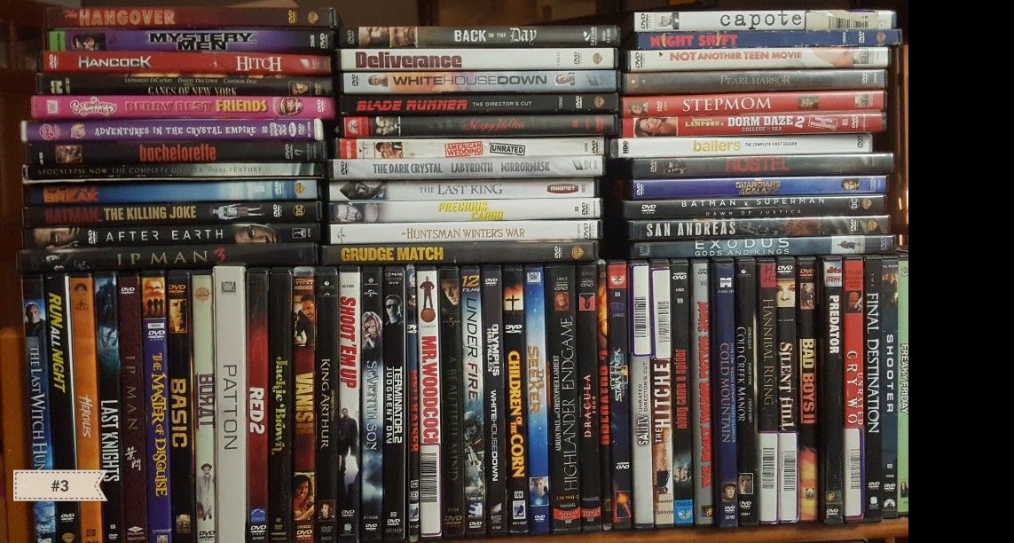 Lot's of great title's DVD's