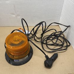 Mountable AMBER STROBE LIGHT ECCO 6410-MG 12-80VDC flasher blinker caution Ga