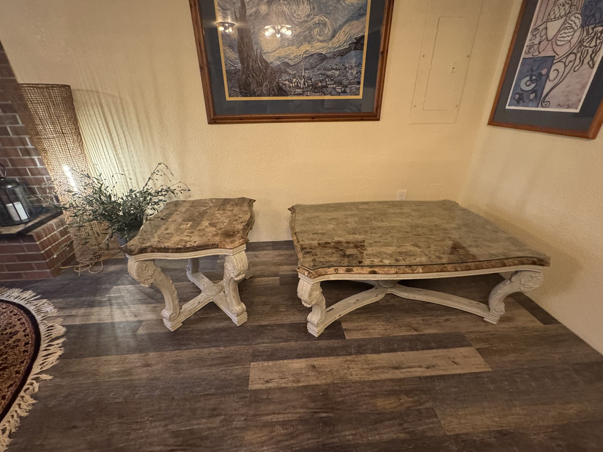 Coffee Table And End Table 