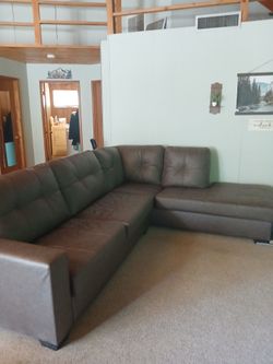 Leather Couch
