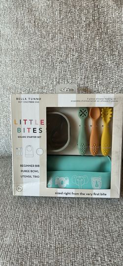 Little Bites Silicone Baby Feeding Kit