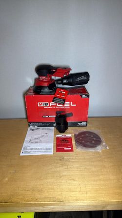 Milwaukee M18 18V Lithium-Ion Brushless Cordless FUEL 5 in. Random Orbit Sander (Tool-Only)