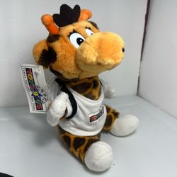 TOYS R US Geoffrey the Giraffe Plush Stuffed Animal Toy 9" Times Square Backpack