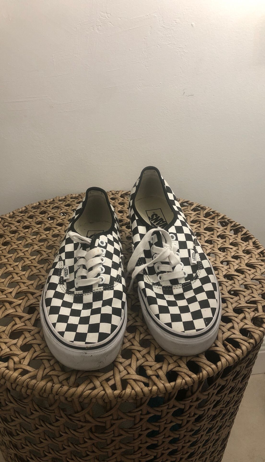 Vans off the wall checkerboard