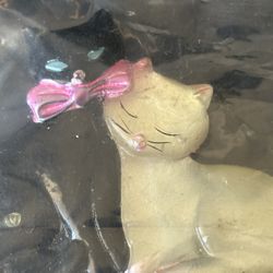 New Sealed Vintage Enameled Cat Brooch