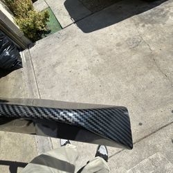 Carbon Fiber Hydro Dipped Back Spoiler
