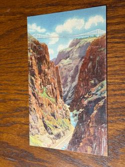 Vintage Postcard - The Royal Gorge, CO