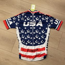 New  USA Men’s Kid’s Cycling Kit Bike Clothing Short Set Cycle Jersey and Shorts Suit USA