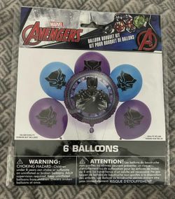 Avengers Black Panther Balloons (new)