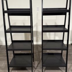 4 Shelf Ladder Bookcase 2x