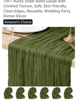 5 table runners