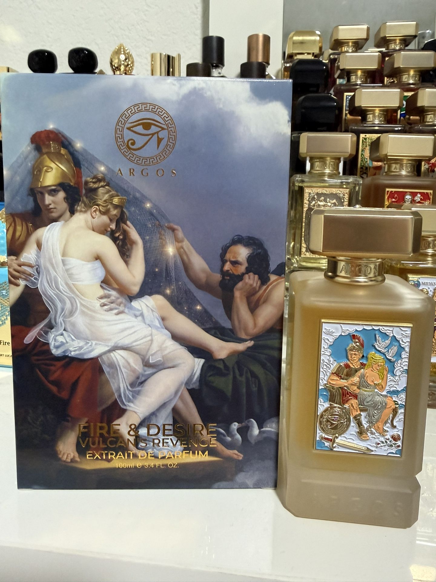 ARGOS FIRE AND DESIRE VULCAN'S REVENGE EXTRAIT DE PARFUM