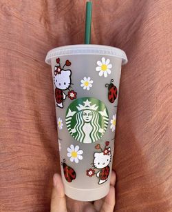 Hello Kitty Starbucks Cup Christmas Gift 