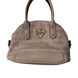 Juicy Couture mini baguette bag with heart charm 