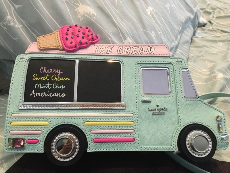 Kate spade ice cream truck purse sale
