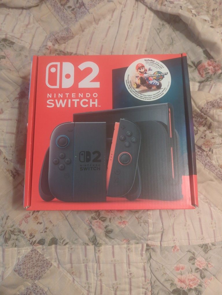 Nintendo Switch 2 Console Mario Kart World Bundle