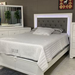 Lyssa bedroom set 5pc🌳👥🏠 King $1399